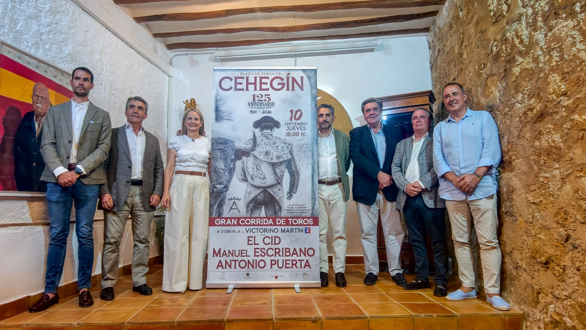 Victorino Martín debutará en Cehegín para celebrar los 125 años de su plaza