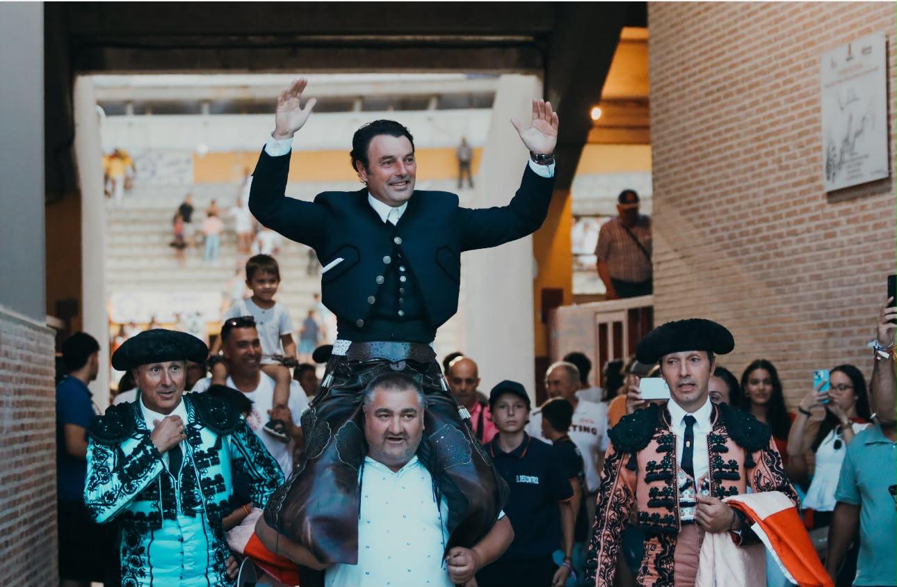 Andy Cartagena marca el paso en Íscar con una nueva tarde de triunfo
