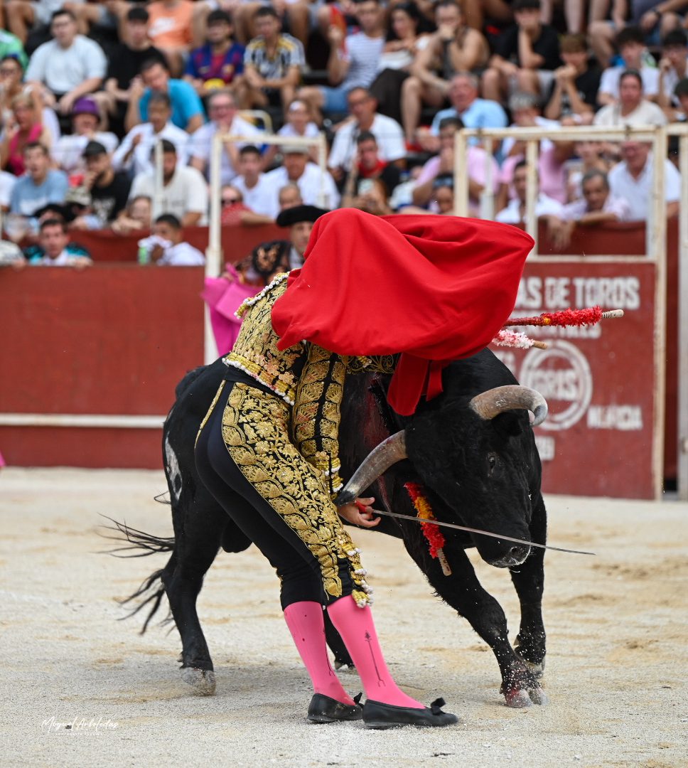 Antonio Aparicio, herido grave en Blanca con dos trayectorias de 20 y 15 centímetros