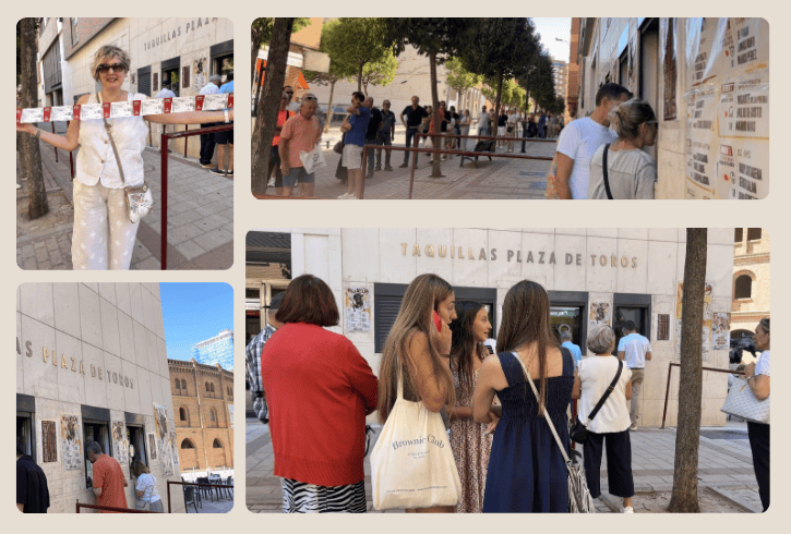Valladolid responde a su feria con largas colas y varias tardes camino del lleno
