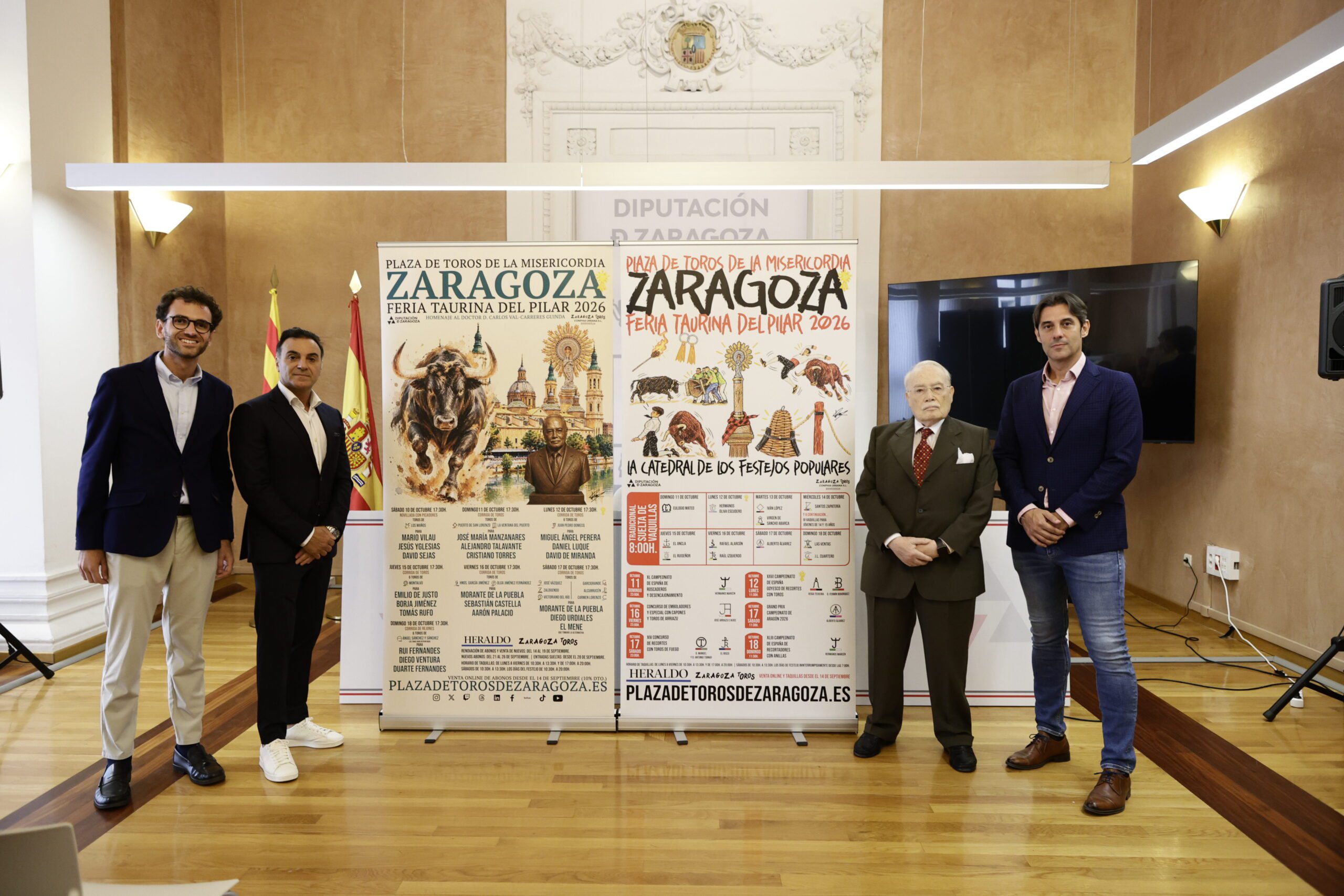 Conphia Urbana presenta su primer Pilar con doble presencia de Morante, la alternativa de El Mene y una fuerte presencia aragonesa