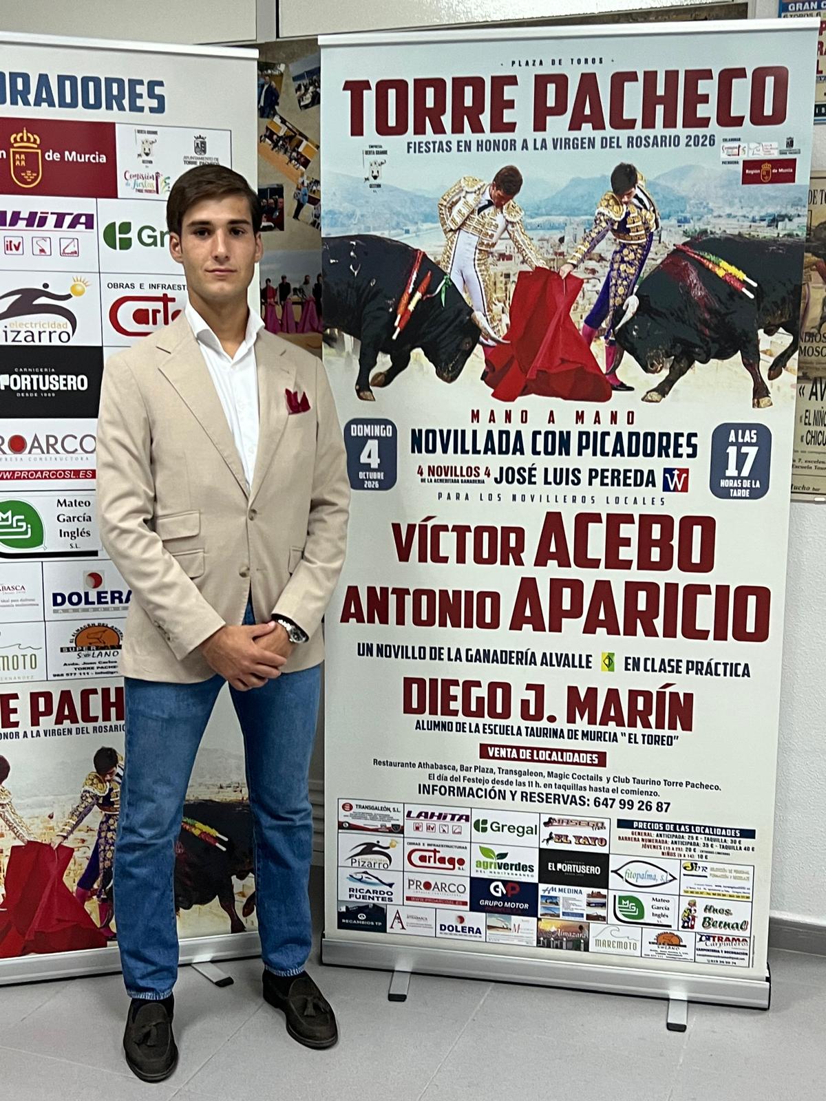 Antonio Aparicio vuelve a casa para cerrar la temporada en un mano a mano con Víctor Acebo