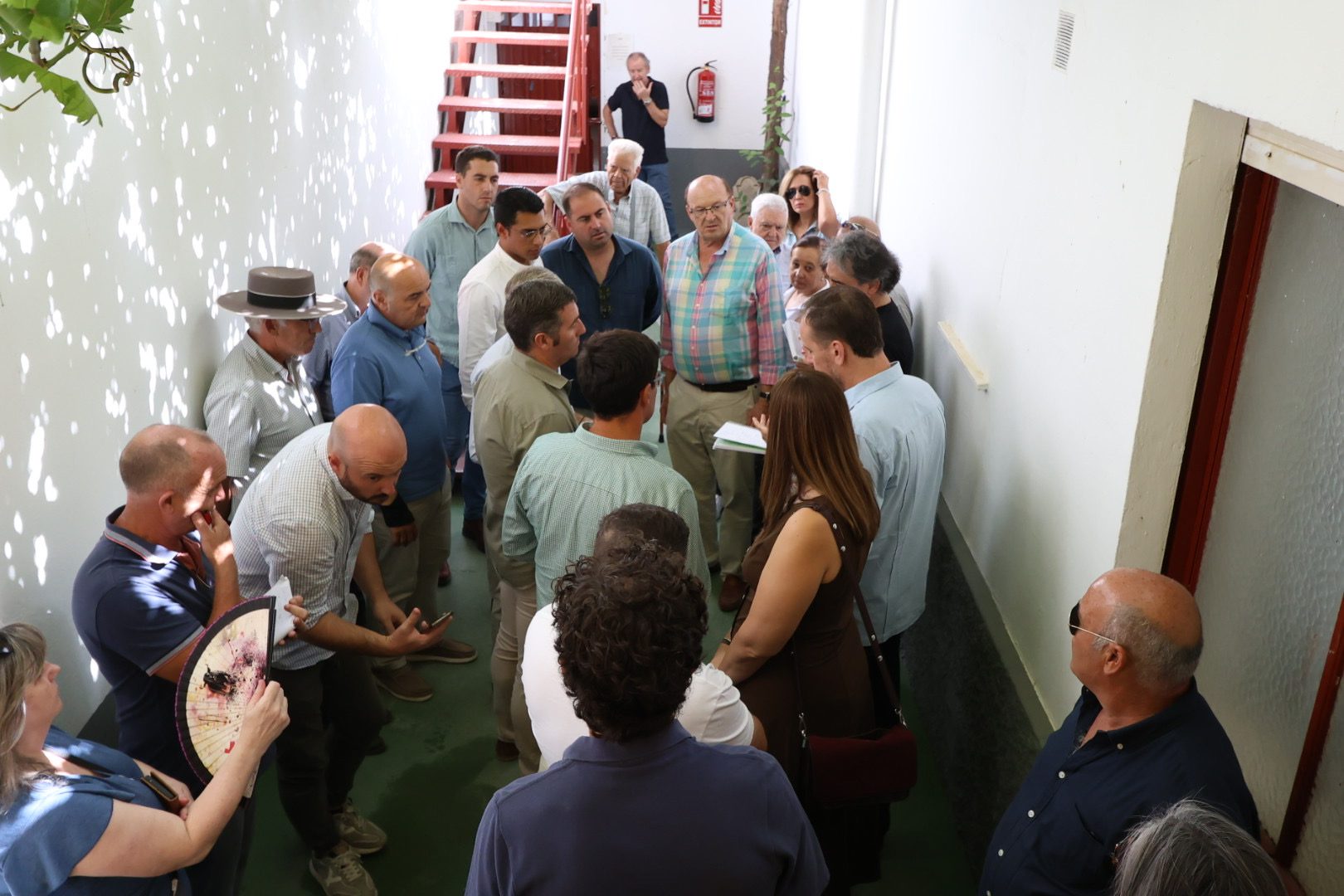 Ambiente en corrales de Albacete