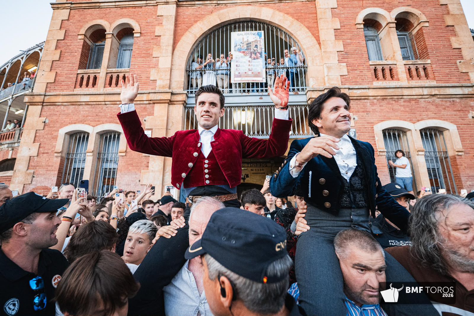 Ventura y Guillermo Hermoso salen a hombros en Salamanca con cuatro orejas cada uno