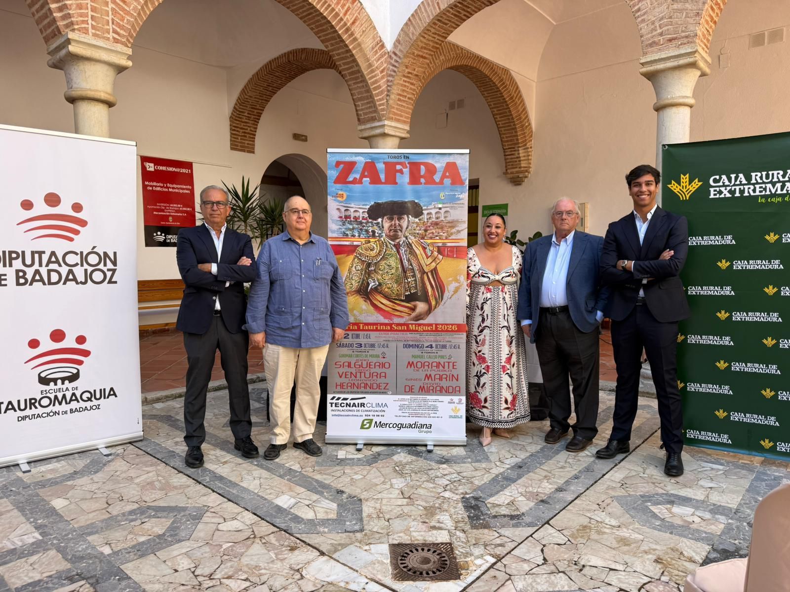Zafra presenta una Feria de San Miguel con Morante, Ventura y David de Miranda como grandes nombres