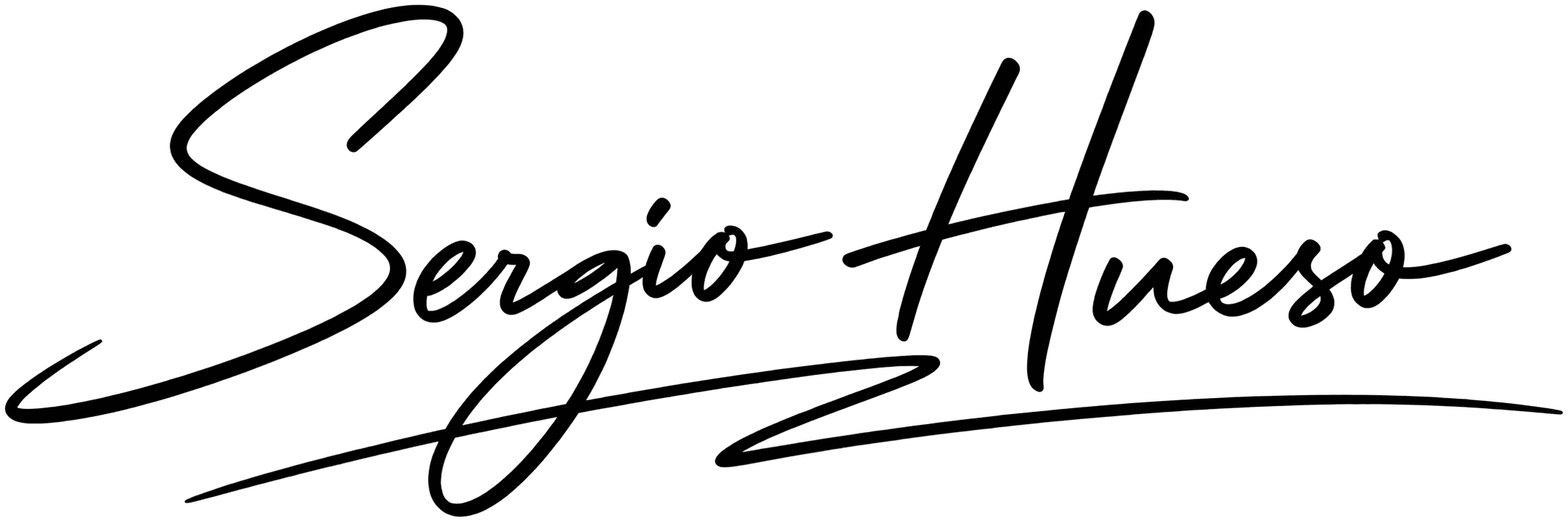 Firma de Sergio Hueso