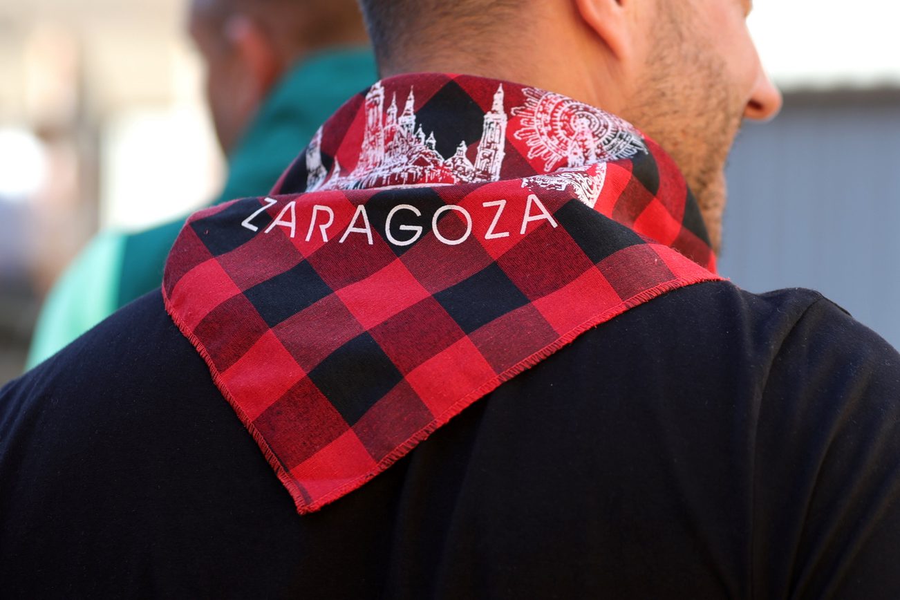 Ambiente en corrales de Zaragoza