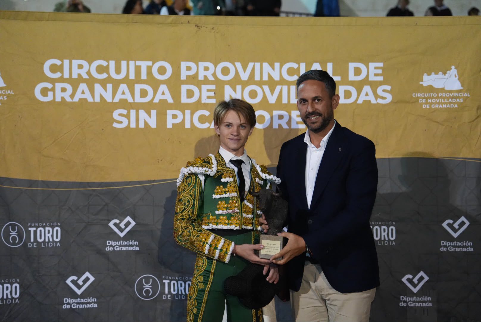 Pablo Sánchez se alza como triunfador del Circuito de Novilladas sin Picadores de Granada