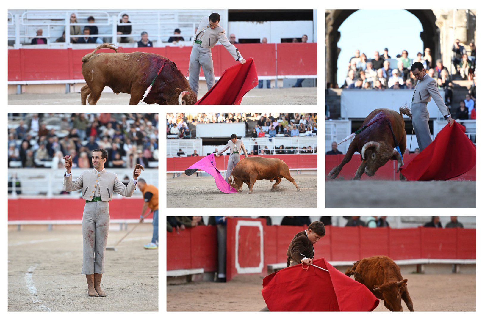 Joubert, Solal y Lisares triunfan en Arlés en un festival de buen juego ganadero
