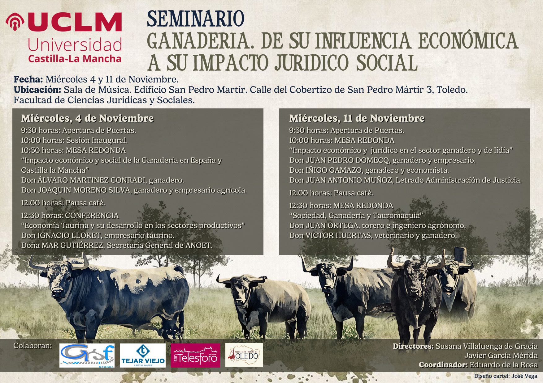 I Seminario sobre Ganadería y Economía Taurina de la Universidad de Castilla-La Mancha